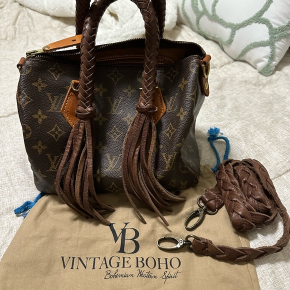 Louis Vuitton Fringed vintage Boho Handbag - Picture 12 of 12